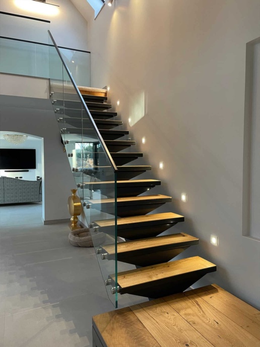 Two beautifully Designed and Engineered Feature Staircases by Middleton’s